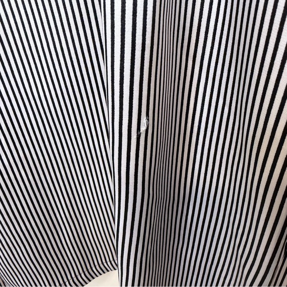 Apt. 9 | Striped Satin Lace Cuffs Open Front Belted Mini Robe - Picture 15 of 16